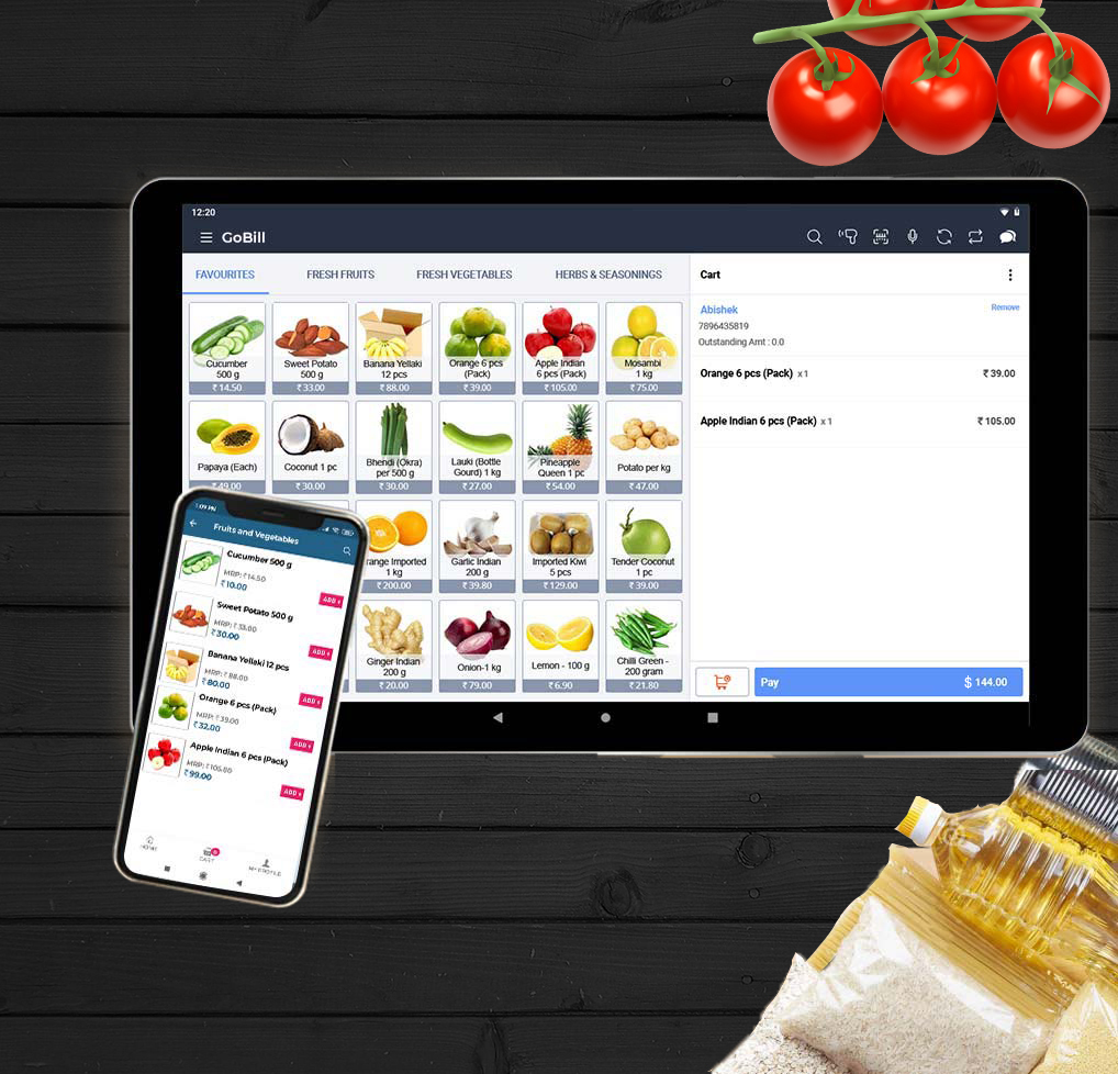 Grocery billing software