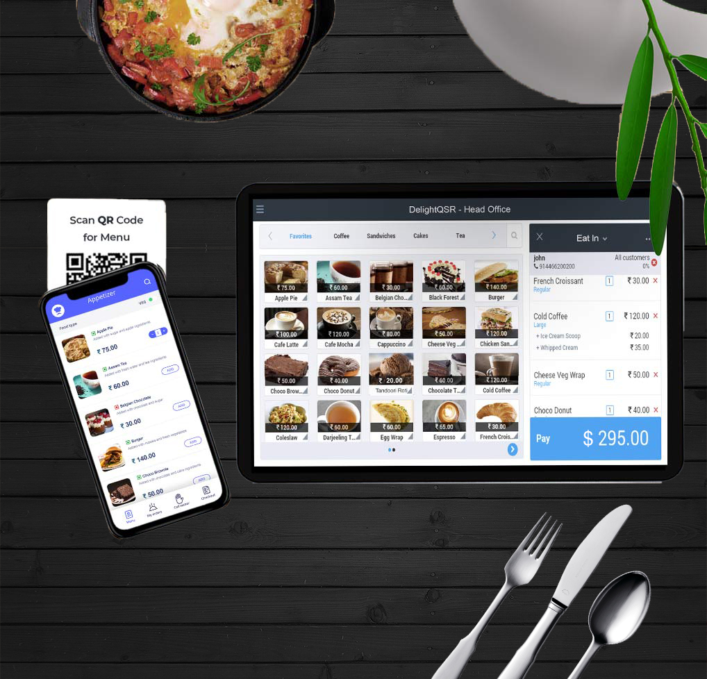 Quick service restaurant POS software